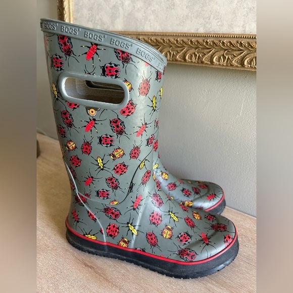 Bogs Other - BOGS bug print rain boots youth size 4​​